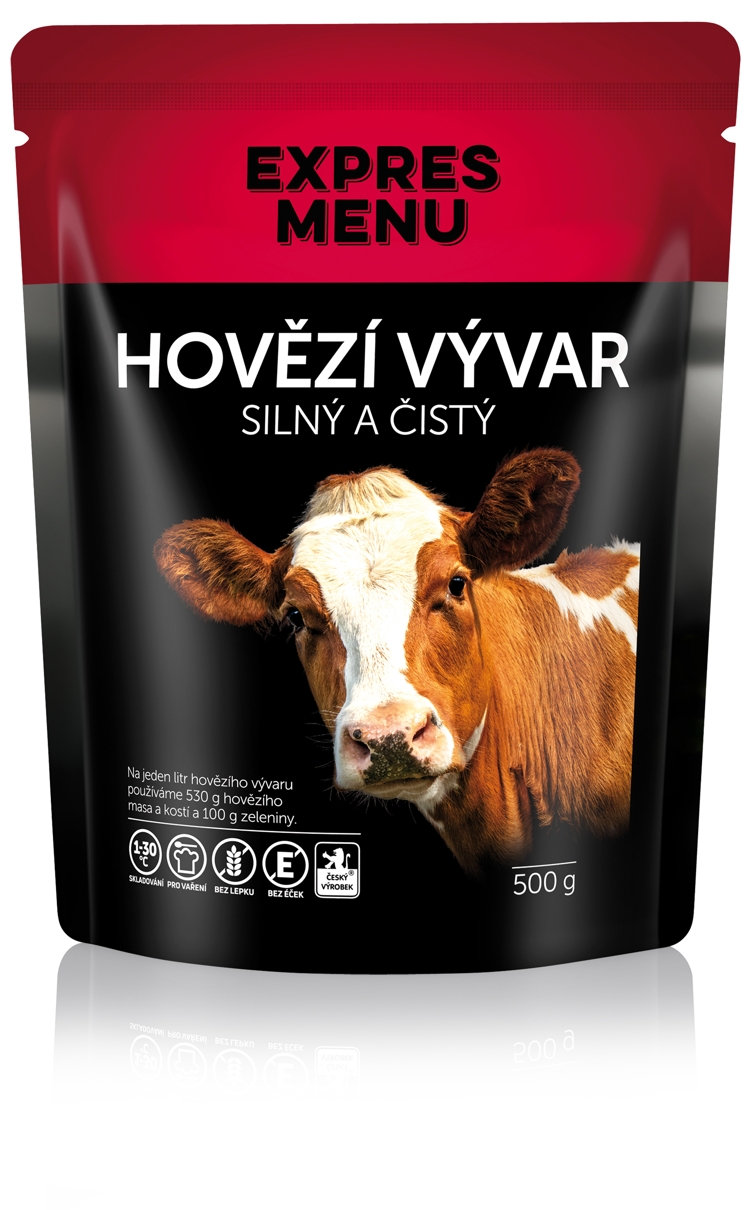 Vývar hovězí (2 porce) - 500g
