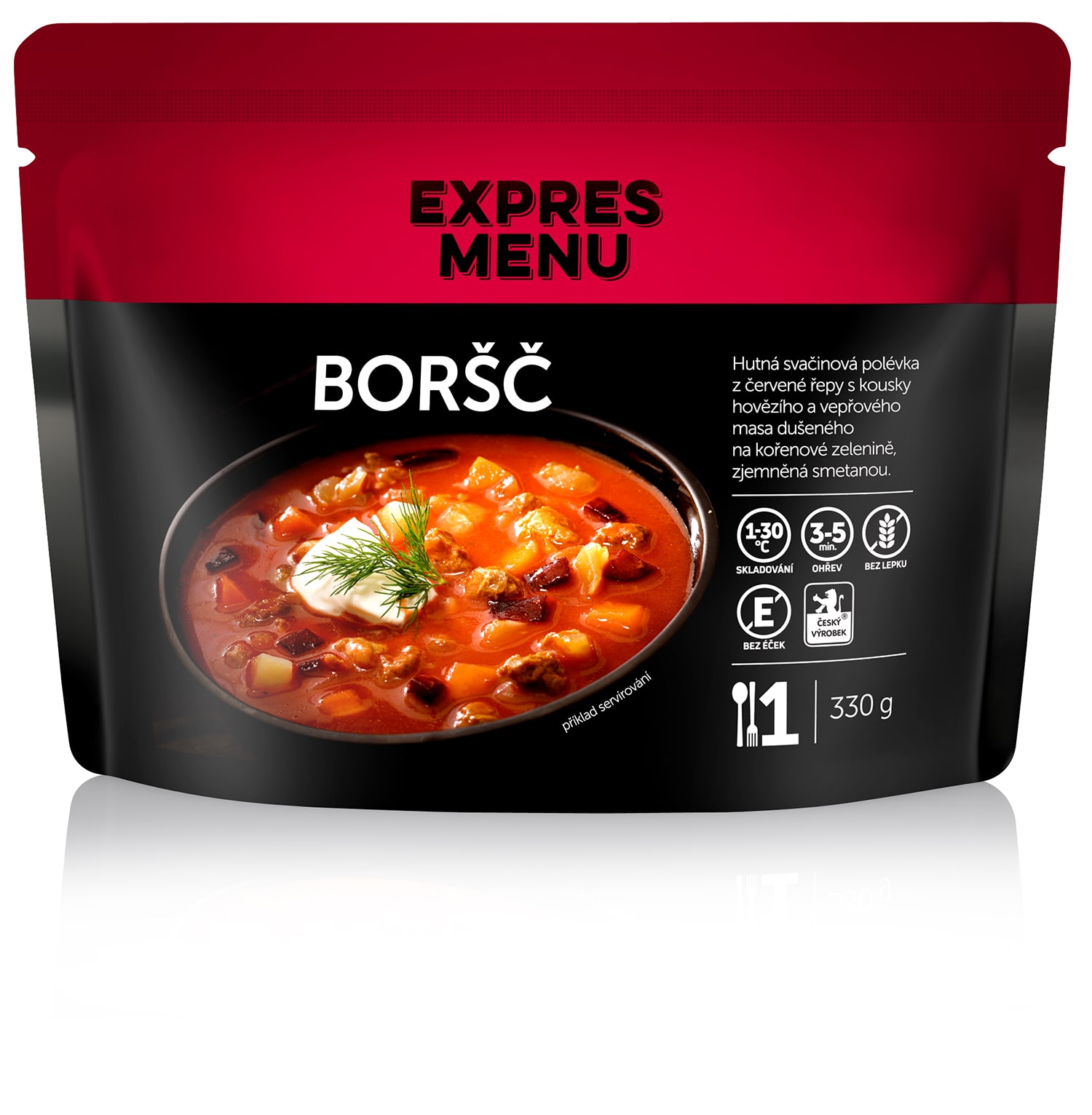 Boršč (1 porce) - 330g
