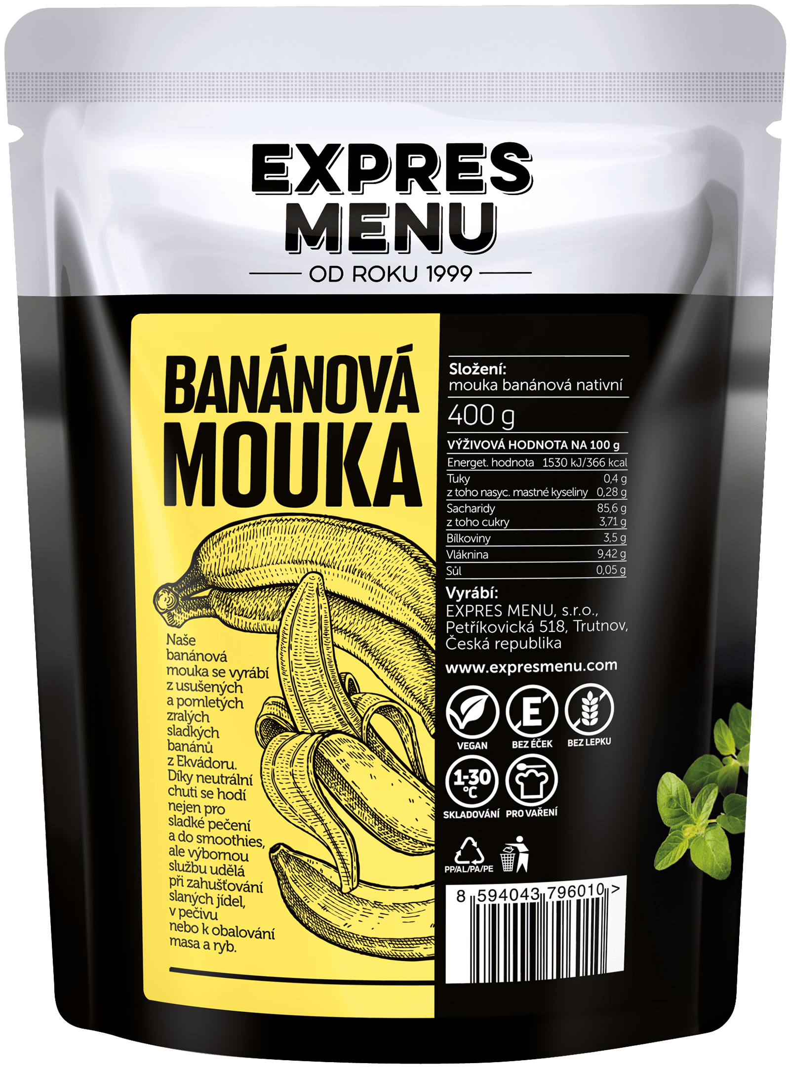 Banánová mouka
