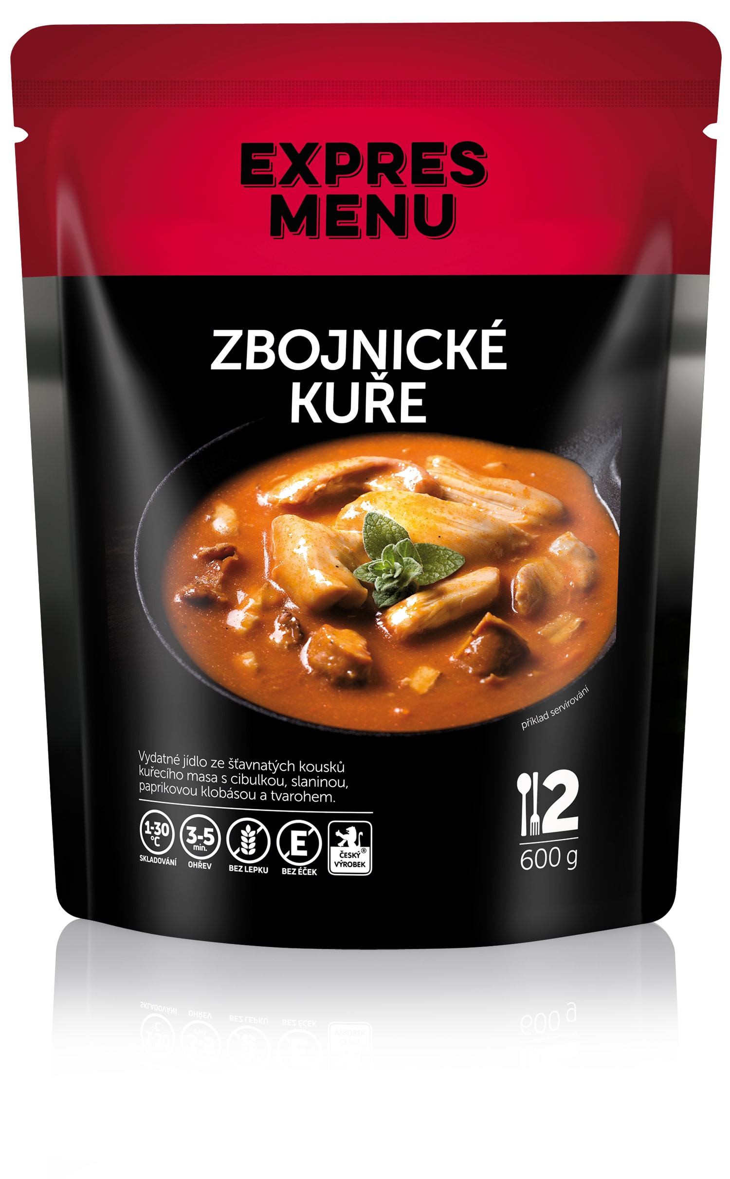 Zbojnické kuře (2 porce) - 600g