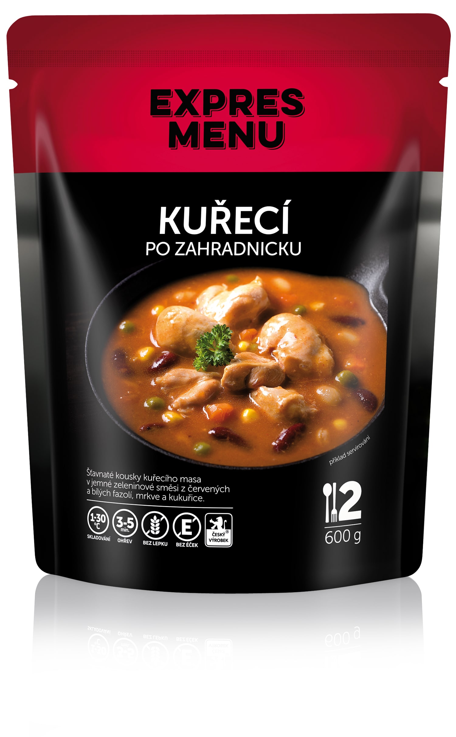 Kuřecí po zahradnicku (2 porce) - 600g