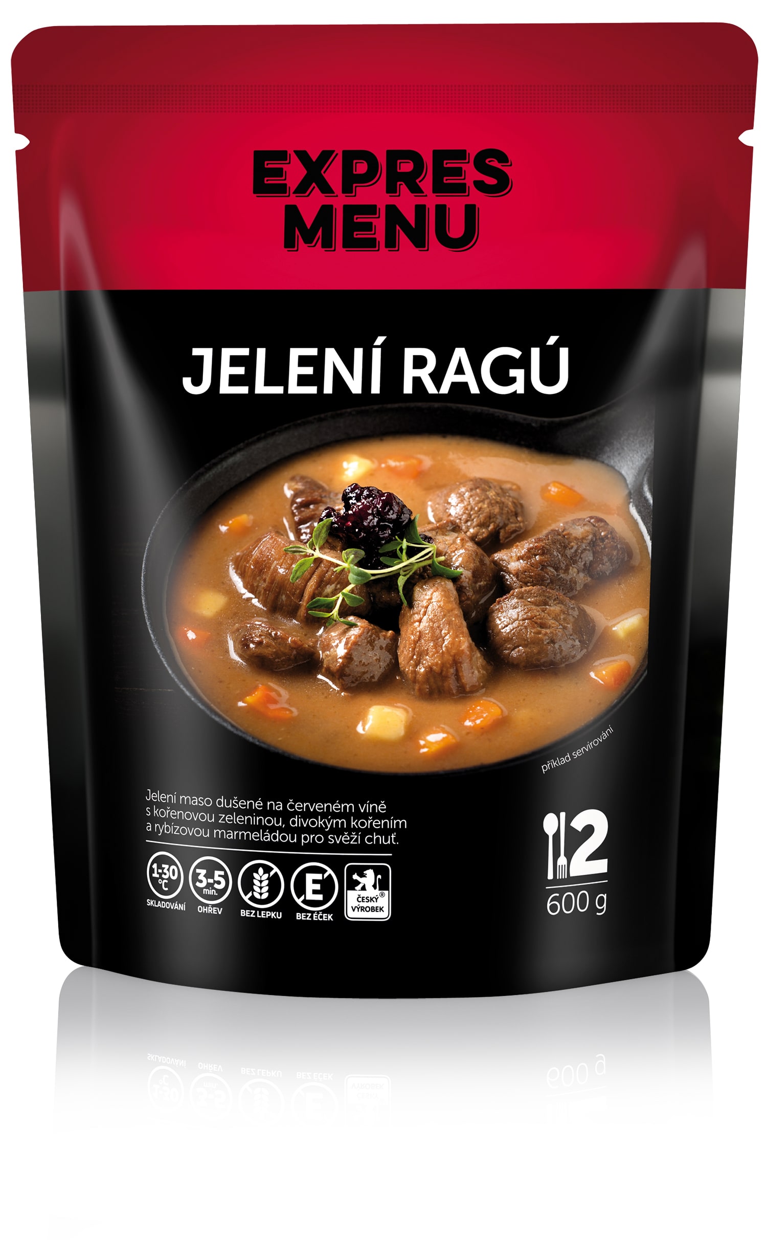 Jelení ragú (2 porce) - 600g